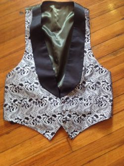 100% Silk Men's vest