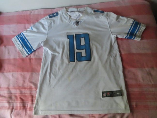 Nike Kenny Golladay #19 Detroit Lions Jersey NFL 100 years rare Mens XL