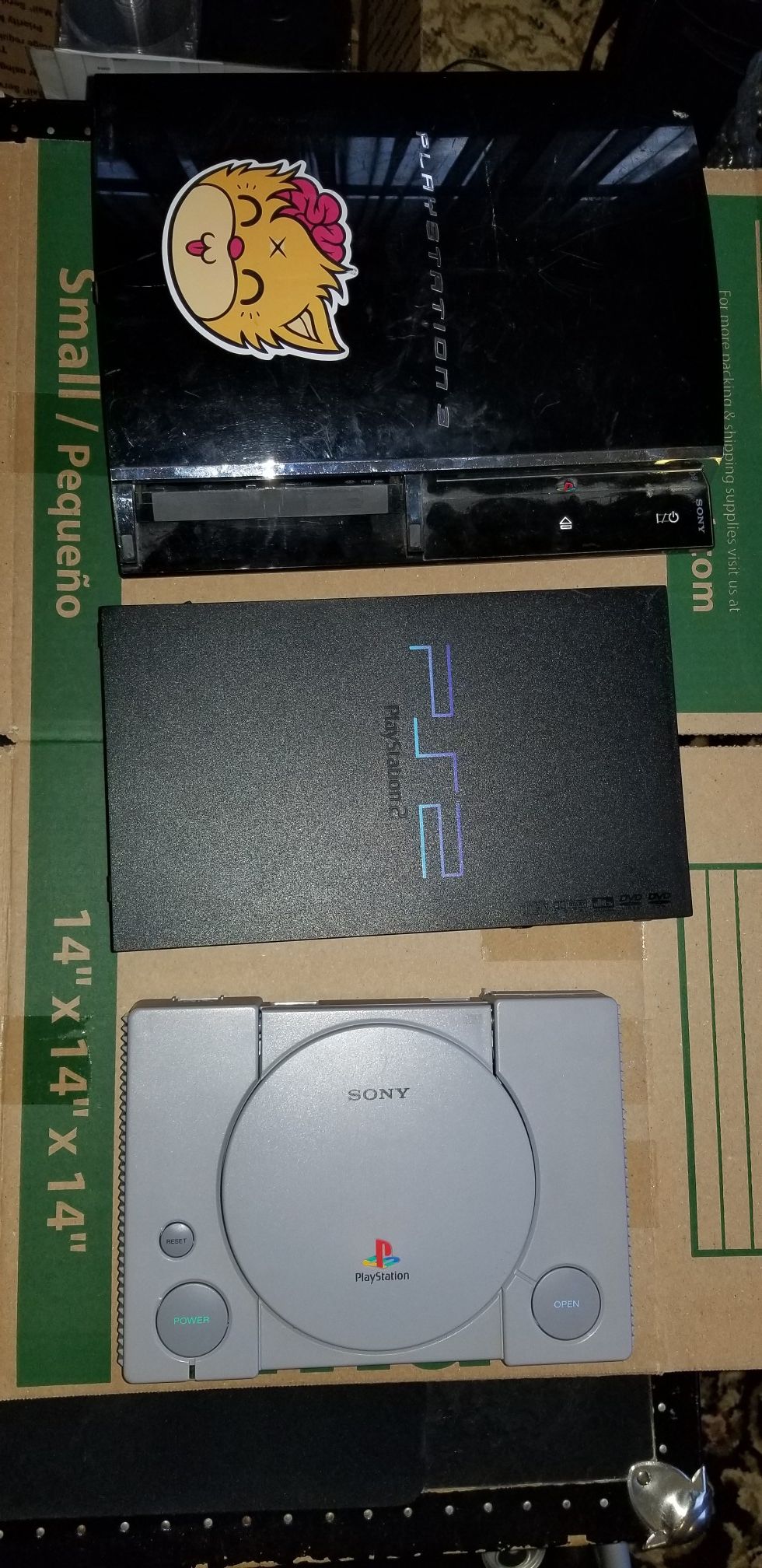 PS1, PS2, PS3 and Games
