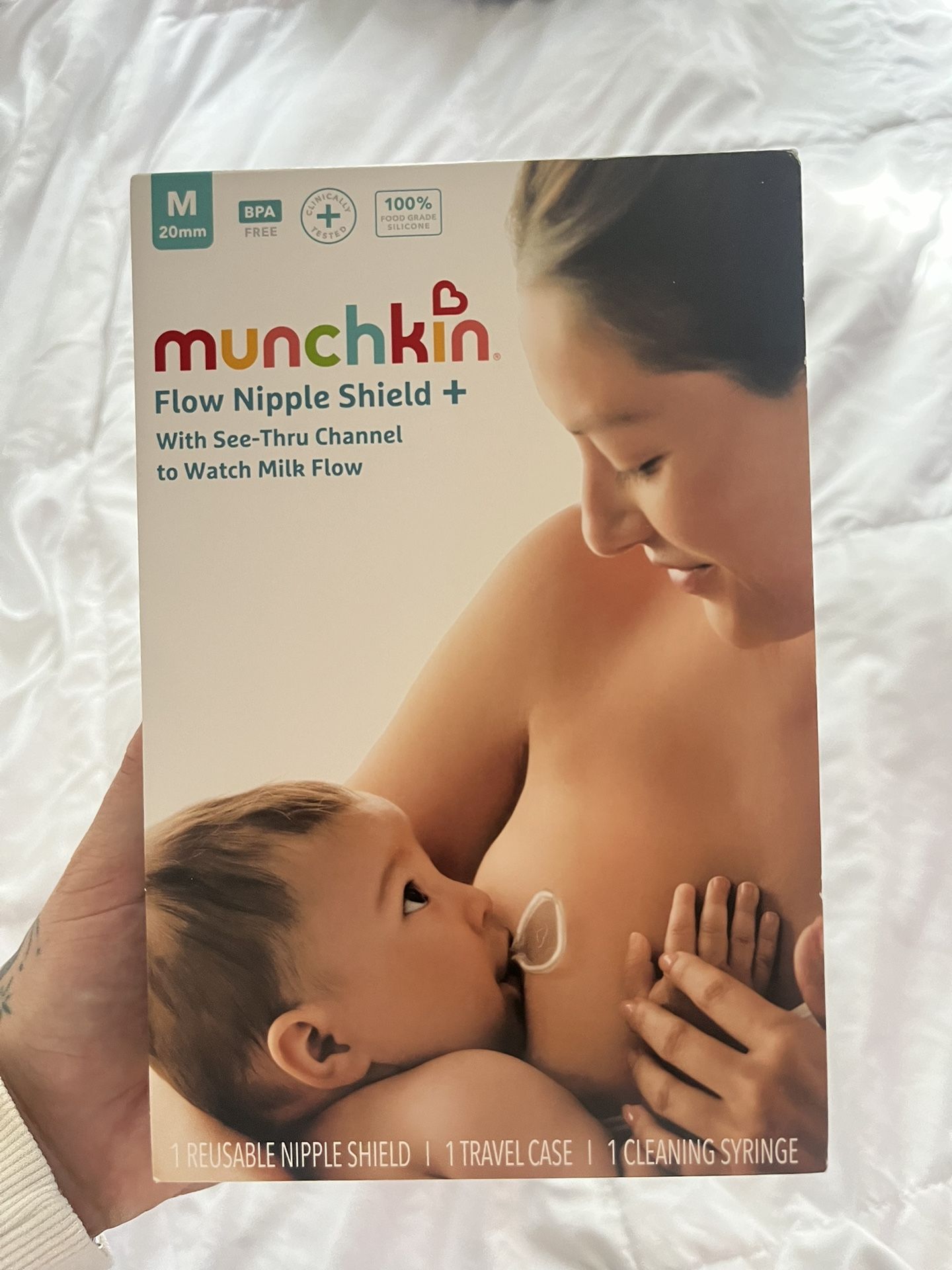 Brand New Munchkin Flow Nipple Shield