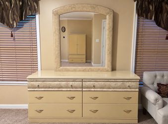 Vintage Italian-Style Lacquer Dresser