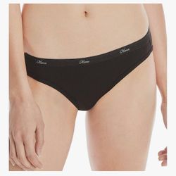 Hanes Women's Bikini Underwear Pack, Classic Cotton Bikini Panties, 10-Pack XL black