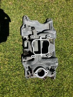 Edelbrock Aluminum Manifold # S.P. -2-P. 318