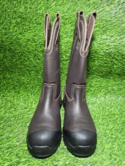 JUSTIN MEN'S WATERPROOF COMPOSITE TOE WORK BOOT 