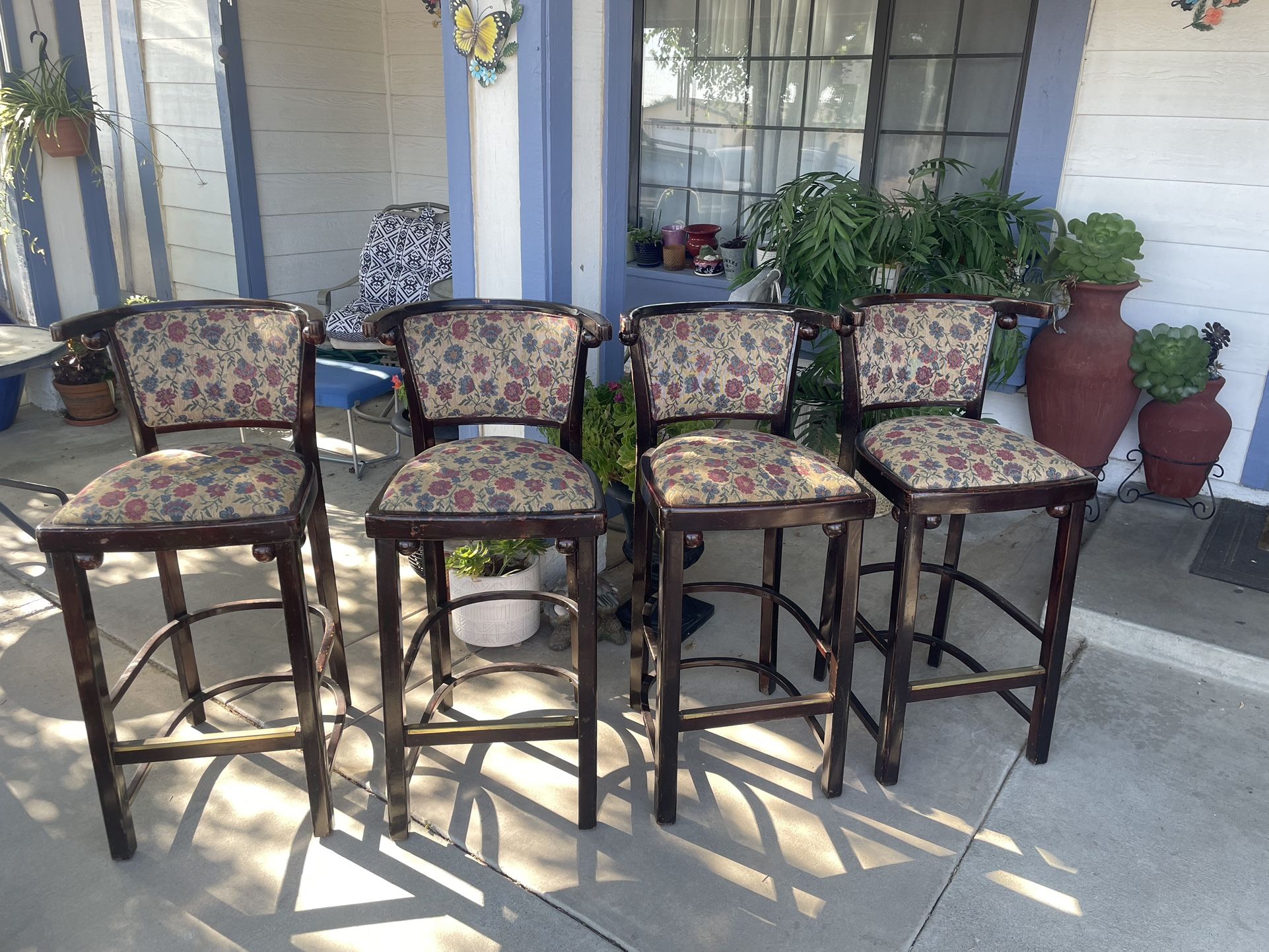 Vintage Tall Bar Stools