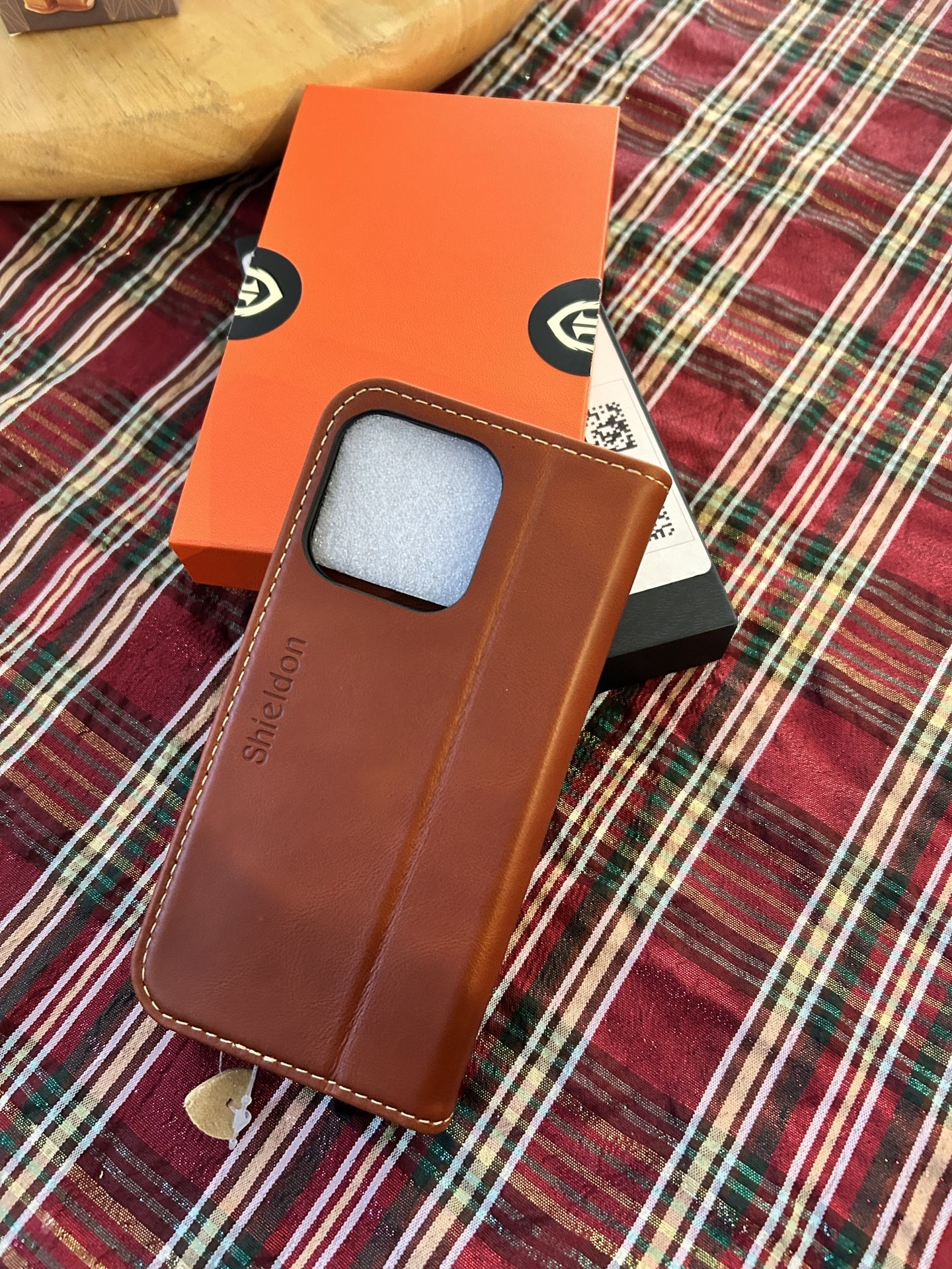 Shieldon Leather iPhone 16 pro Case