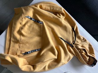 Hollister Yellow Hoodie Sweatshirt