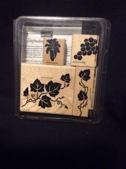 Stampin’ Up Definitely Decorative Grapes Set