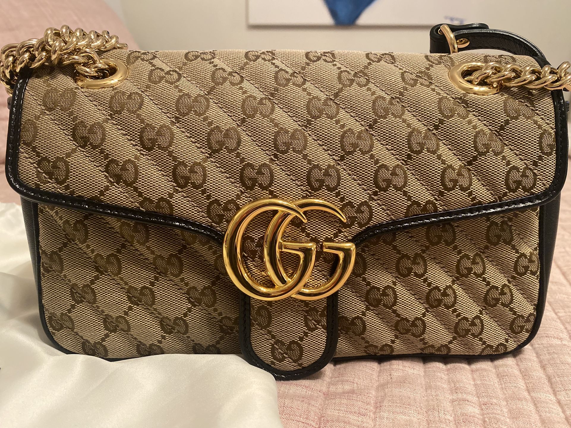 GUCCI - GG MARMONT LEATHER SUPER MINI BAG for Sale in San Diego, CA -  OfferUp