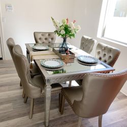 6 Person Dining Table 