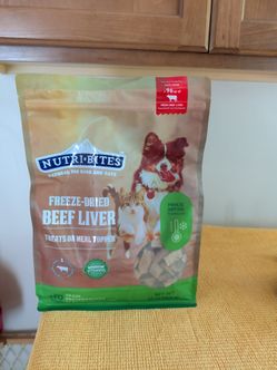 Freeze-Dried Beef Liver treats