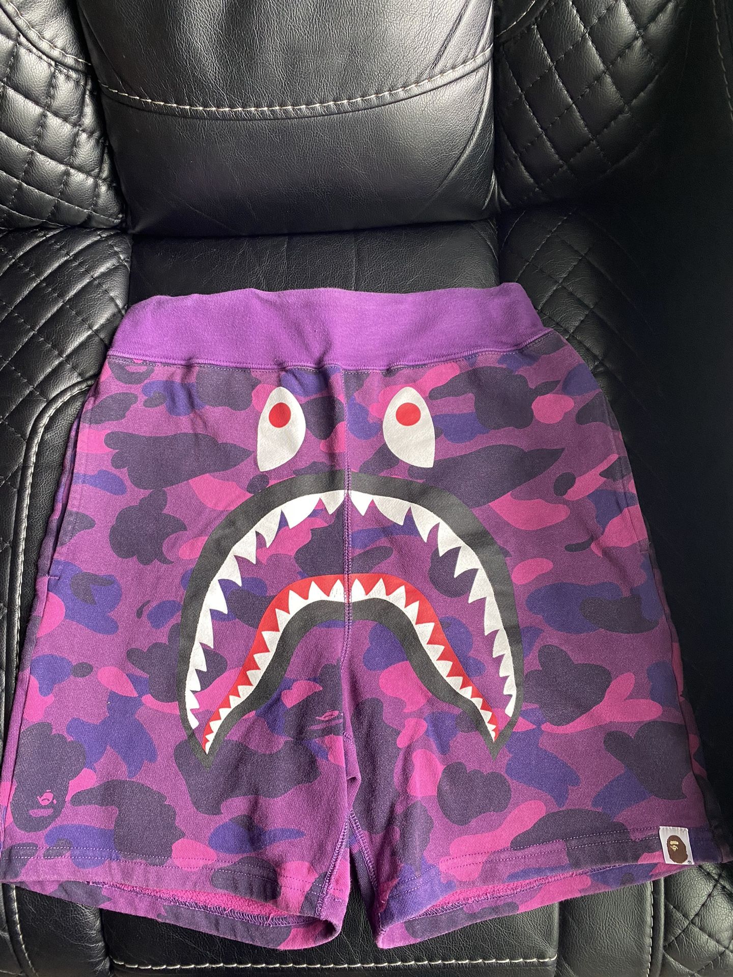 Purple Bape Shorts