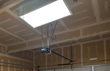 4' x 2' LED shop light overhead