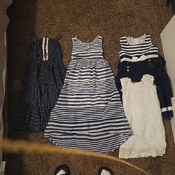 Girl Cute Dresses Size 6     5$ Each 
