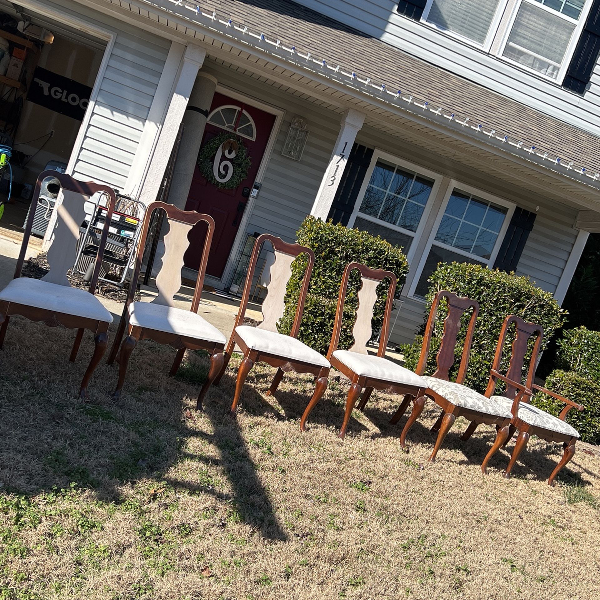 6 Dining room Chairs