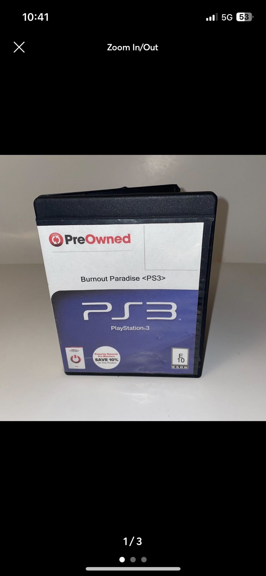 Burnout Paradise Disc Only For Sony Ps3 PlayStation 3