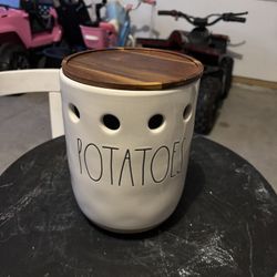 Rae Dunn Potatoes Canister Farmhouse Kitchen Decor