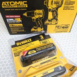 20V Max DeWalt ATOMIC Combo + 3AH Battery 2 Pack 