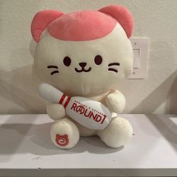 Round 1 Bowling Pin Cat Plush