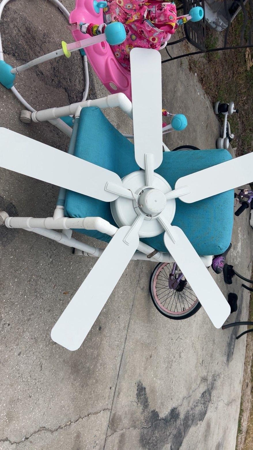 2 Ceiling Fans With Remote No Lights Just Fan