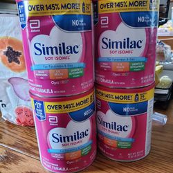 Similac Soy Isomil 4 30.8 Ounce Cans Powder Exp:4/2025