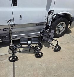 Knee scooter, & walker