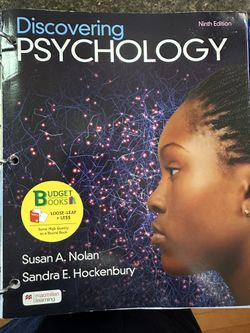 Discovering Psychology 9th Ed