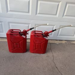 5 Gallon Metal Gas Cans Heavy Duty 