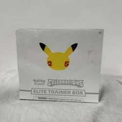 Pokémon Celebrations Elite Trainer Box NEVER OPENED 