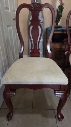 Wooden Chairs, 4 total