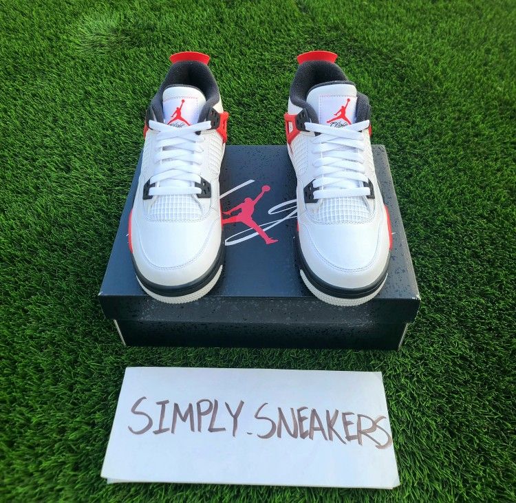 Jordan 4 Red Cement