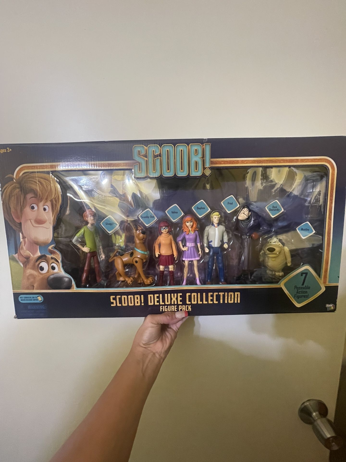 Scoob! Deluxe Collection Action Figures - 7 Pack