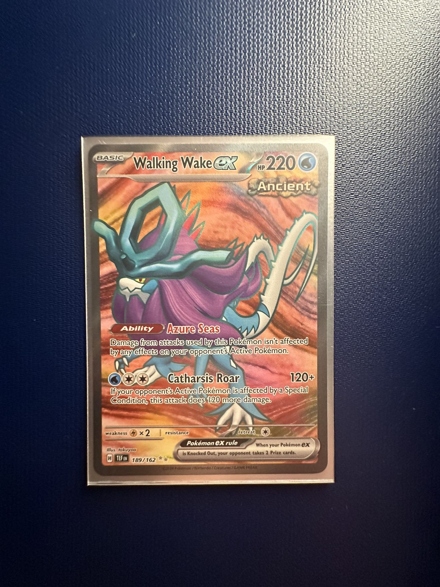Pokemon Walking Wake ex - Temporal Forces