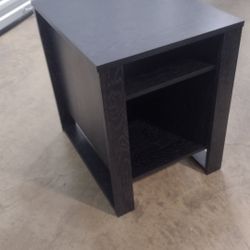 black side table nightstand 