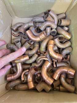 Assorted Copper Fittings