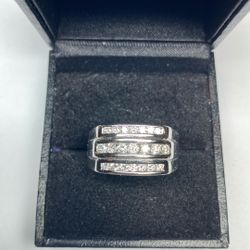 Men’s White Gold Diamond Ring