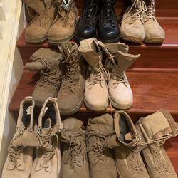 Military Surplus Boot Lot, Size 10 and 10.5