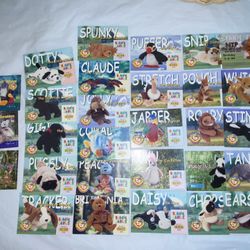 beanie baby cards & puzzle
