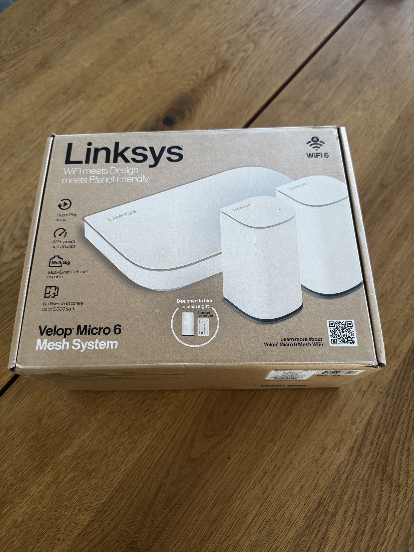 Linksys Velop Micro 6 Mesh WiFi System
