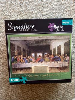 Buffalo Games Signature Collection Puzzle ~ The Last Supper by Da Vinci 1000 pcs