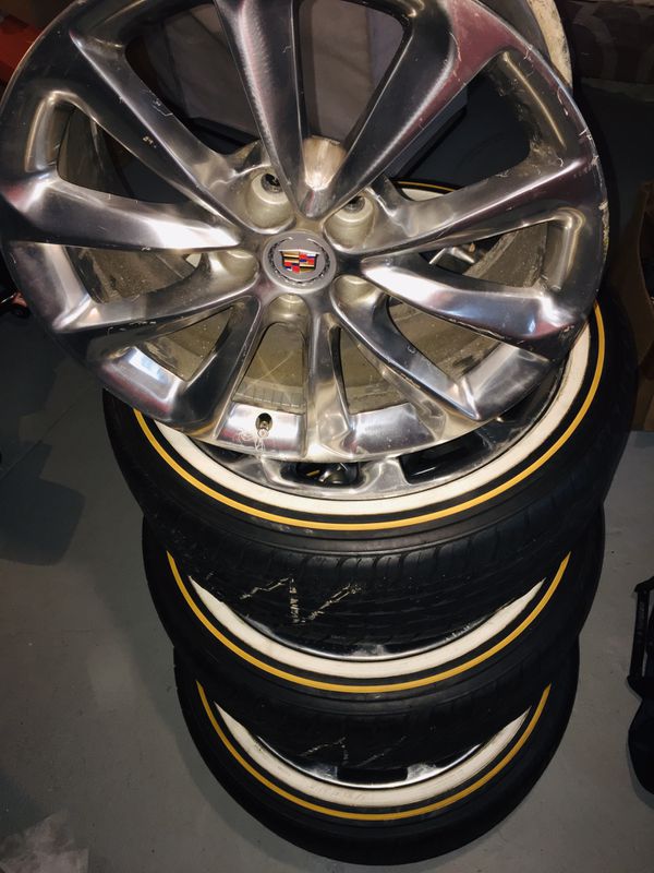Cadillac Rims Inch Vogue Tires Offerup Louis.
