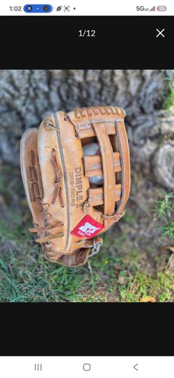 SSK "LEFTHANDED THROWER "  SOFTBALL/BASEBALL  OUTFIELDERS GLOVE.  ( SEE PICS) LOCATED IN GLENDORA.  CHECK OUT MY PAGE FOR OTHER BASEBALL/SOFTBALL  EQU