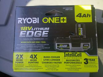Ryobi ONE+ Lithium EDGE 4ah