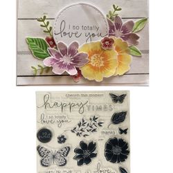 17pc Close To My Heart Stamp Set