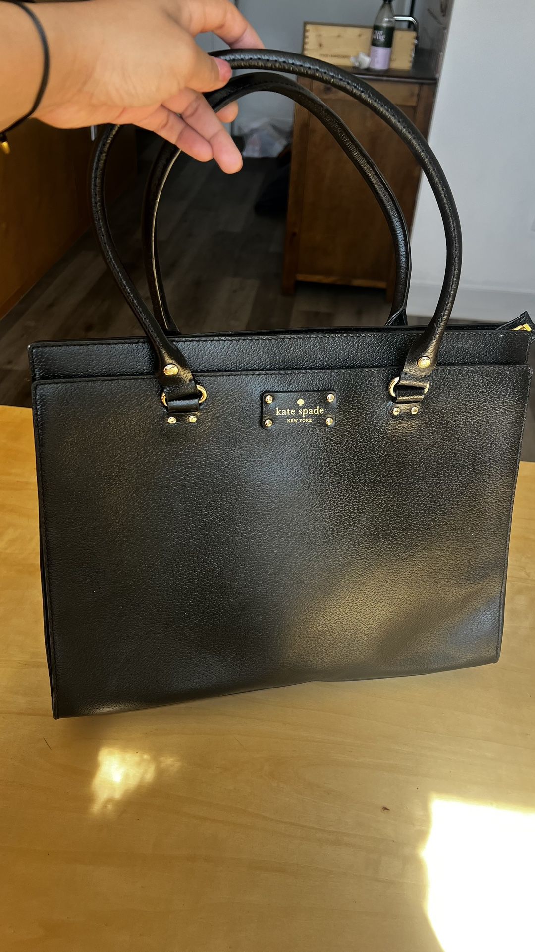 Vintage Discontinued Collectors Kate Spade Leather Structured Bag