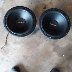 R2D4  Rockford Fosgate 12 Inch Speakers 