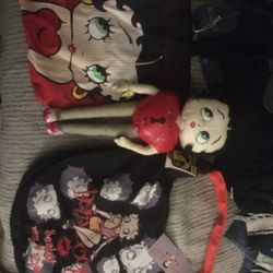 New Betty boo cloth tote bags and doll all for only $25