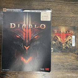 BLIZZARD Diablo III 3 2012 PC Mac DVD-ROM Game Disc & Strategy Manual 