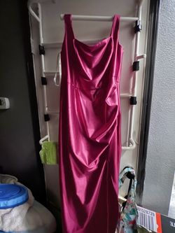 Satin Square Neck Tank Dress