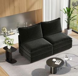 Vesgantti 74" Deep Seat Loveseat Sofa,